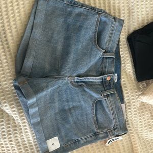 NWT old navy denim short size 8